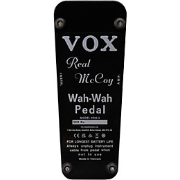 VOX VRM-1 Real McCoy Wah Effects Pedal Black