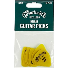 Martin Delrin Guitar Picks .73 mm 12 Pack