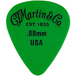 Martin Delrin Guitar Picks .88 mm 12 Pack