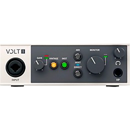 Universal Audio Volt 1 With Harbinger Studio Monitor Pair, Stands & Cables SM505