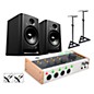 Universal Audio Volt 476P With Harbinger Studio Monitor Pair, Stands & Cables SM508 thumbnail