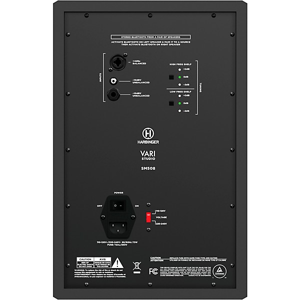 Arturia Minifuse 4 with Harbinger Studio Monitor Pair (Stands & Cables Included) SM508 White
