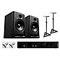 Arturia Minifuse 4 with Harbinger Studio Monitor Pair (Stands & Cables Included) SM508 Black thumbnail