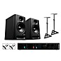 Arturia Minifuse 4 with Harbinger Studio Monitor Pair (Stands & Cables Included) SM505 Black thumbnail