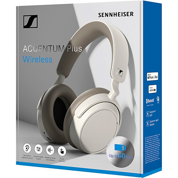 Sennheiser Accentum Plus Wireless Black White