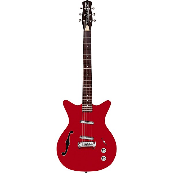 Danelectro FIFTY NINER Semi-Hollow Electric Gutiar Red Top