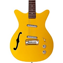 Danelectro Fifty Niner Semi-Hollow Electric Guitar Gold Top
