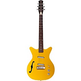 Danelectro Fifty Niner Semi-Hollow Electric Guitar Gold Top