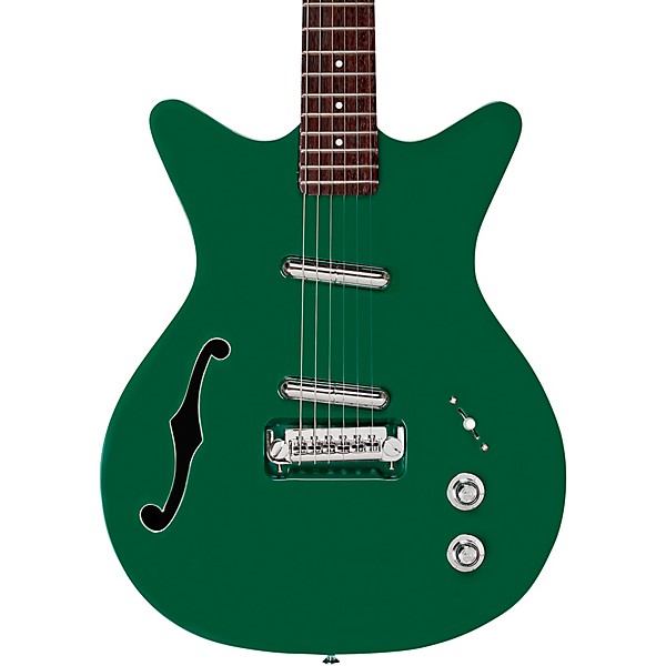 Danelectro FIFTY NINER Semi-Hollow Electric Gutiar Jade Top