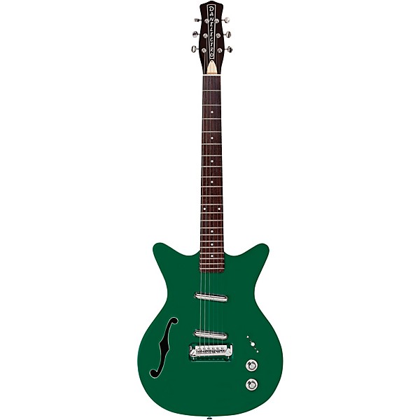 Danelectro FIFTY NINER Semi-Hollow Electric Gutiar Jade Top