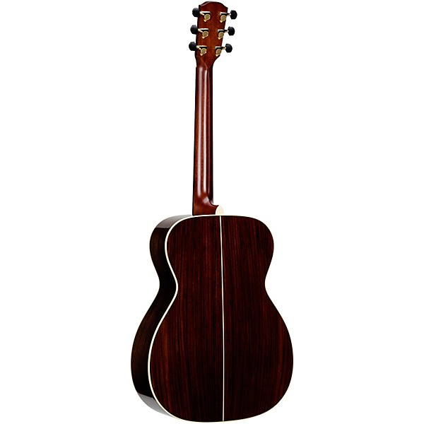 Alvarez Yairi FYM70 Herringbone Folk-OM Acoustic-Electric Guitar Natural