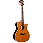 Alvarez Yairi GYM74ce Cutaway Grand Auditorium Acoustic-Electric Guitar Natural