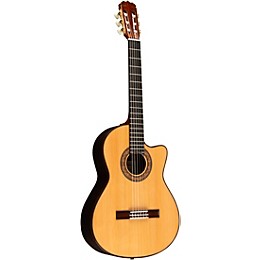 Alvarez Yairi CYM75ce Cutaway Nylon-String Classical Acoustic-Electric Guitar Natural