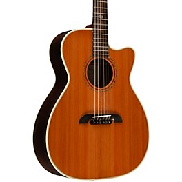 Alvarez Yairi FYM74ce Cutaway Folk-OM Acoustic-Electric Guitar Natural