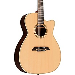 Alvarez Yairi FYM70ce Cutaway Folk-OM Acoustic-Electric Guitar Natural