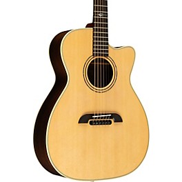 Alvarez Yairi FYM70ce Cutaway Folk-OM Acoustic-Electric Guitar Natural