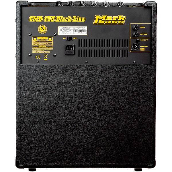 Markbass CMB 151 Black Line 150W 1x15 Combo Bass Amp Black