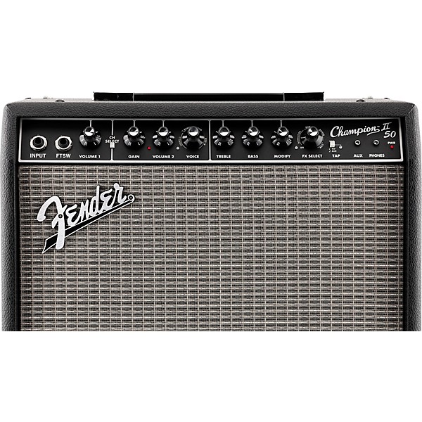 Fender Champion II 50 Combo Amp Black