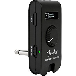 Fender Mustang Micro Plus Headphone Amp Black