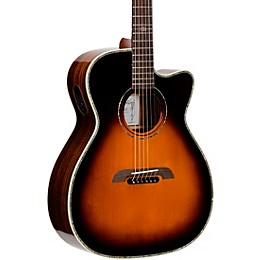 Alvarez Yairi WY1 Cutaway Folk-OM Acoustic-Electric Guitar Sunburst