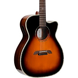 Alvarez Yairi WY1 Cutaway Folk-OM Acoustic-Electric Guitar Sunburst