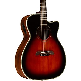 Alvarez Yairi WY1 Cutaway Folk-OM Acoustic-Electric Guitar Sunburst