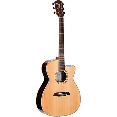 Alvarez Yairi Fy70ce Cutaway Folk-Om Acoustic-Electric Guitar Natural for sale