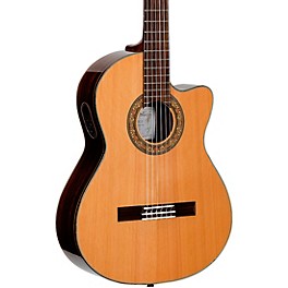 Alvarez Yairi CY75ce Cutaway Nylon-String Classical Acoustic-Electric Guitar Natural