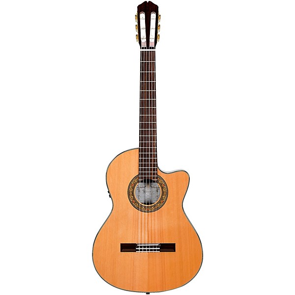 Alvarez Yairi CY75ce Cutaway Nylon-String Classical Acoustic-Electric Guitar Natural