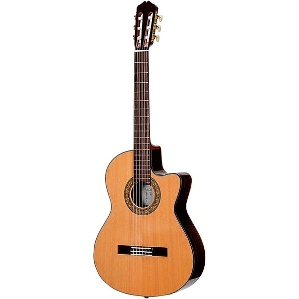 Alvarez Yairi CY75ce Cutaway Nylon-String Classical Acoustic-Electric Guitar Natural