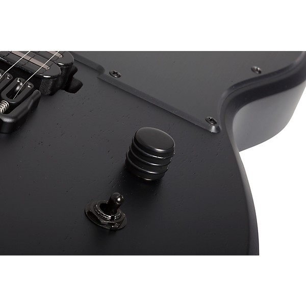 Schecter Guitar Research PT Black Ops Electric Guitar Satin Black Open Pore