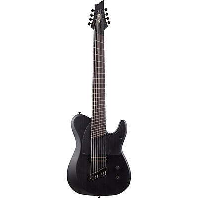 Schecter Guitar Research Pt-8 Ms Black Ops Electric Guitar Satin Black Open Pore for sale