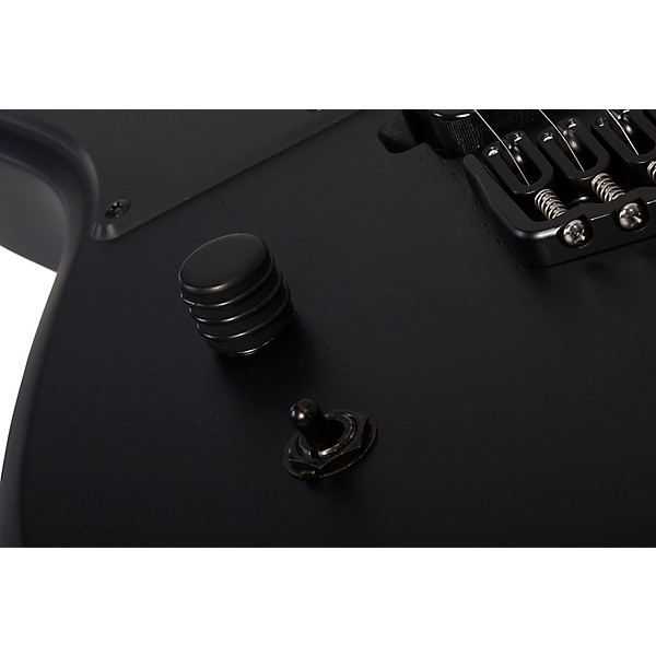 Schecter Guitar Research PT-7 MS Black Ops Left Handed Electric Guitar Satin Black Open Pore