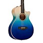 Taylor Custom All Urban Ash 12-Fret Grand Concert Acoustic-Electric Guitar Ombre Blue thumbnail