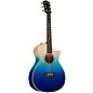 Taylor Custom All Urban Ash 12-Fret Grand Concert Acoustic-Electric Guitar Ombre Blue