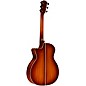 Taylor Custom All Ribbon Mahogany Grand Auditorium Acoustic-Electric Guitar Shaded Edge Burst