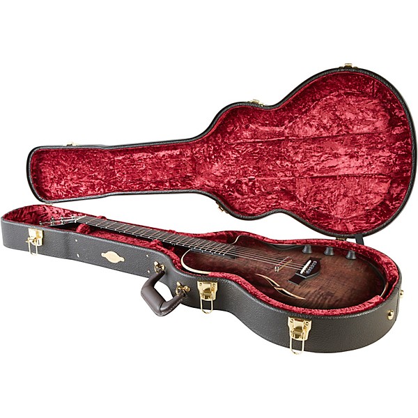 Taylor Custom T5z Big Leaf Maple-Urban Ash Acoustic-Electric Guitar Greyburst