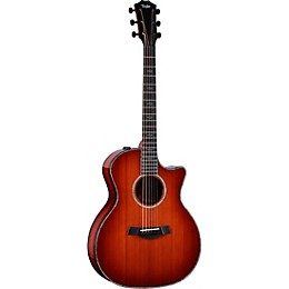 Taylor Custom Sinker Redwood-Red Ironbark Grand Auditorium Acoustic-Electric Guitar Shaded Edge Burst