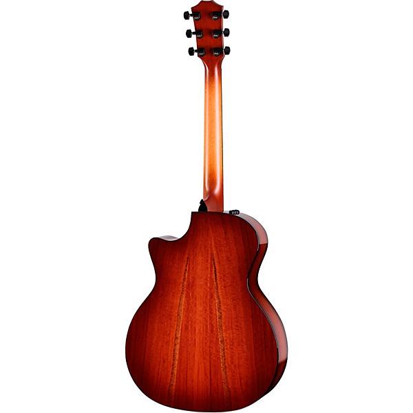 Taylor Custom Sinker Redwood-Red Ironbark Grand Auditorium Acoustic-Electric Guitar Shaded Edge Burst