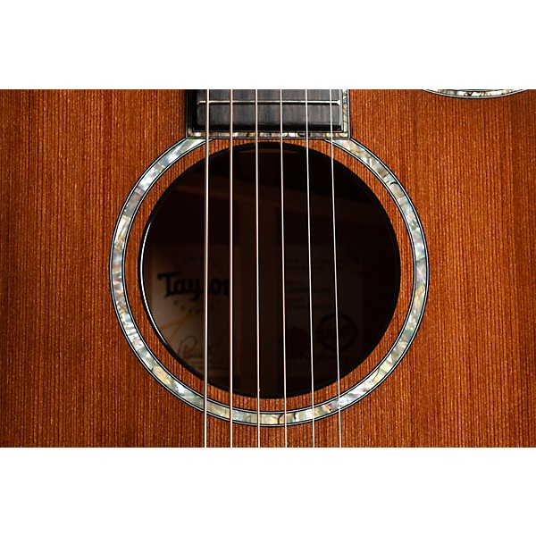 Taylor Custom Sinker Redwood-Red Ironbark Grand Auditorium Acoustic-Electric Guitar Shaded Edge Burst