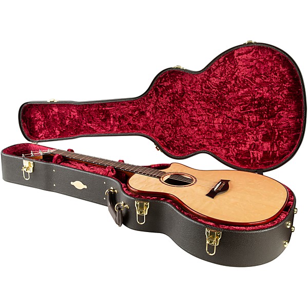 Taylor Custom Bearclaw Sitka Spruce-East Indian Rosewood Grand Auditorium Acoustic-Electric Guitar Natural