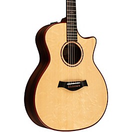 Taylor Custom Bearclaw Sitka Spruce-East Indian Rosewood Grand Auditorium Acoustic-Electric Guitar Natural