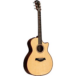 Taylor Custom Bearclaw Sitka Spruce-East Indian Rosewood Grand Auditorium Acoustic-Electric Guitar Natural