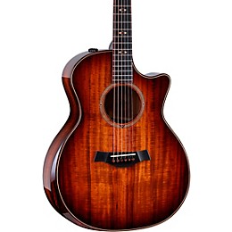 Taylor Custom All Hawaiian Koa Grand Auditorium Acoustic-Electric Guitar Shaded Edge Burst