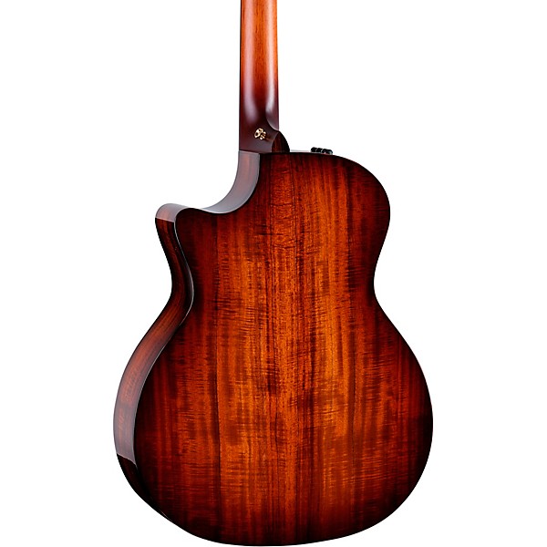 Taylor Custom All Hawaiian Koa Grand Auditorium Acoustic-Electric Guitar Shaded Edge Burst