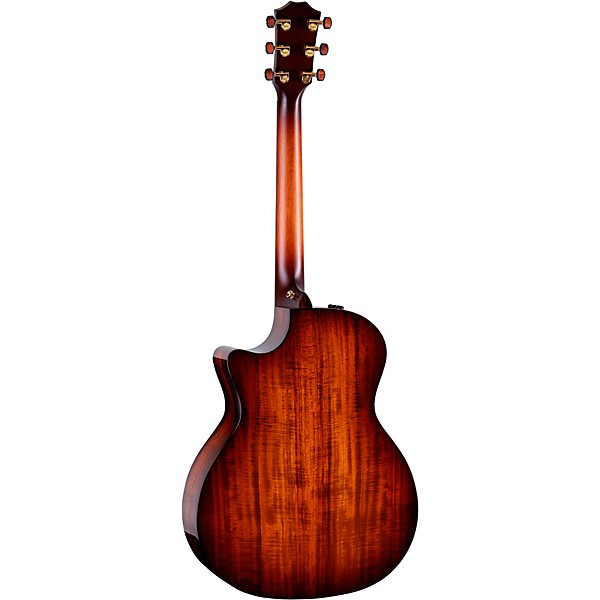 Taylor Custom All Hawaiian Koa Grand Auditorium Acoustic-Electric Guitar Shaded Edge Burst