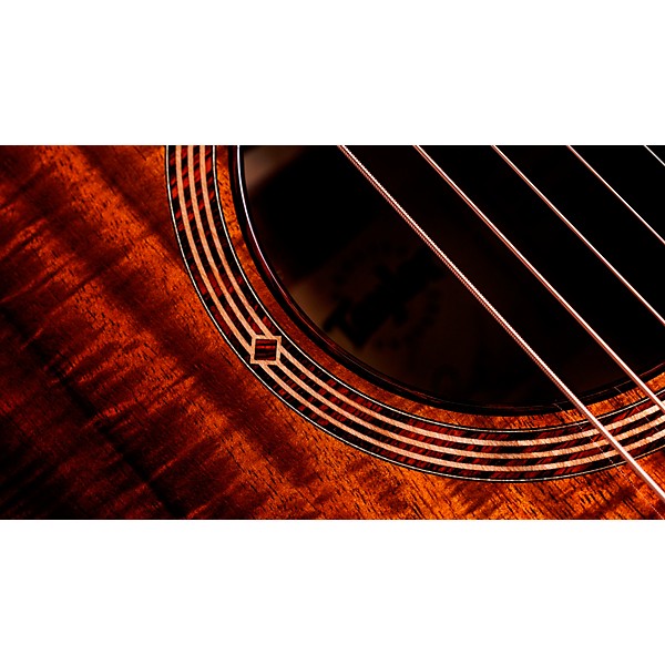 Taylor Custom All Hawaiian Koa Grand Auditorium Acoustic-Electric Guitar Shaded Edge Burst