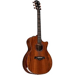 Taylor Custom All Claro Walnut Grand Auditorium Acoustic-Electric Guitar Natural