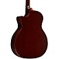 Taylor Custom Red Western Cedar-Red Ironbark Grand Auditorium Acoustic-Electric Guitar Red Mahogany