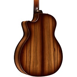 Taylor Custom Lutz Spruce-Black Limba Baritone 8-String Grand Auditorium Acoustic-Electric Guitar Chocolate Burgundy